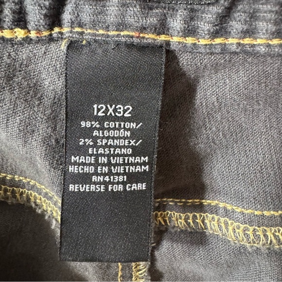 Ralph Lauren Polo Jeans women’s Gray Corduroy Jeans - Picture 7 of 10